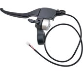 2 in 1 Electric Scooter Brake Handle Lever with Aluminum Alloy Bell Ring for 8.5 Inch Accessories