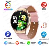 Pare Watch Reloj Inteligente Rastreador GPS Femenino, Pantalla Amoled De 1,27 Pulgadas, Llamada Bluetooth,Ip68 waterproof, Frecuencia Cardíaca, Azúcar En Sangre, presidón Arterial Reloj De Salud 2024 Nuevo Reloj Inteligente De Moda