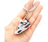 3D Mini 3D Sports Shoes Keychain Basketball Shoes Keychain Finger Skateboard Accessories Men's and Women's Trendy Pendant