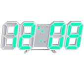 Reloj de pared digital para casa dormitorio Salón Despertador luz
