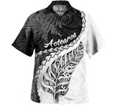 Haruku Summer 3D New Zealand Maori Sier Fern Papua Flag Printed Shirts NZ WAITANGI DAY Graphic Short Fashion Clothing