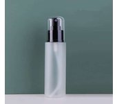10/30/50pcs 100ml Frosted T Lotion Spray With Cover Toner Water Bottle Empty Cosmetic Container