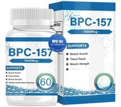 BPC 157 Peptide Capsules - 1000mcg High Potency, Fast Recovery & Gut Health, 60 Capsules