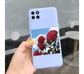 For Samsung A22 Case Flower Gril Silicone Soft Phone Cases For Samsung Galaxy A22 5G A 22 A226B SM-A226B Back Cover Bumper