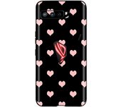 Case for ASUS ROG Phone 3 ZS661KS Case Black Matte Silicone Back Cover Phone Cases For ASUS zs661ks Flowers Fashion Bumper Capa
