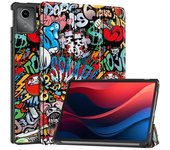 For Lenovo Tab M11 Case 11 inch Magnetic Tri-folding Tablet Hard Back Shell for Xiaoxin Pad 2024 TB331FC Smart Cover Funda Kids