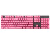 PBT Universal Backlit Multi-Color Keys, 104 Key Game, English Configuration File, Nical Cherry MX Keyboard Keys