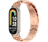 Mi Band 9 8 Strap Bracelet Metal Wristbands Mi Smart Band 9 Watch Stainless Steel Miband 8 Replacement Accessories