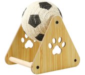 Cat Scratch Board Pet Supplies Toy Cat Climbing Frame Cat Scratch-Resistant Wear-Resistant Cat Grasping Ball Hemp Rope Winding Grinding Claw Self-Hi