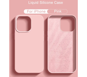 15 14 Pro Max New Liquid Silicone Phone Case For Apple iPhone 13 14 11 12 15 Pro Max 15 Plus Bumper Cases Shockproof Soft Cover