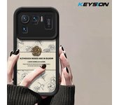KEYSION Retro Flower Case for Xiaomi Mi 11 Lite 5G NE 11 5G Soft Silicone Shockproof Phone Back Cover for Xiaomi Mi 11 Ultra 5G