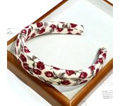 French Vintage Print High Head Headband Fashion Everything Band Hair Accessories for Women