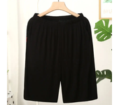 Pantalón corto para hombre, pantalón de chándal informal para correr, talla 6XL, pantalones cortos transpirables para el hogar, pantalones cortos de algodón liso para playa, bragas a rayas para hombre