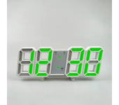 Reloj de Pared LED 3D Elegante Despertador Digital con Fecha y Temperatura