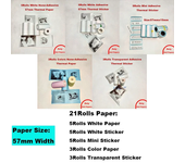 Mini C9 Impresora de bolsillo fotográfica Impresora térmica portátil sin tinta Papel de 57 mm Impresora inalámbrica BT 200dpi An