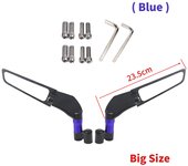 Rearview Mirror SXR125 For Aprilia Max 250 300 125 SR GT 200 SR APR300 Wind Wing Swivel Side Mirrors Retroviseur Espelhos Moto