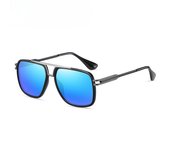 Nuevas gafas de sol polarizadas para conducir, gafas de sol con decoloración anti-ultravioleta de metal para hombres de moda