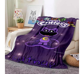 3D Printed Baby Blanket CATNAP DOGDAY Cartoon Smiling Critters Babes Carpet Super Soft Warm for Bedroom LivingRoom Sofa Bed Car