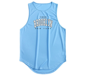 1898 Brooklyn New York City Printed Fitness Sports Tank Top Mens Summer Mesh Quick Dry Gym Clothing Muscle Vest Basketball Shirt