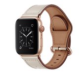 Strap For Apple Watch 45MM 41MM 49MM 44MM 40MM 38MM 42MM Business Real Leather Woman Bracelet iWatch serie Ultra 8 se 7 6 5 SE2