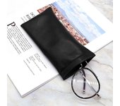 New Black Eyewear Cases Sunglasses Women Box With Lanyard Zipper Case Hard For Men Glasses Cloth Bag