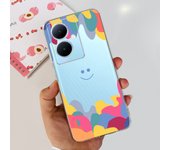 Transparent Soft TPU Slim Phone Cover For Vivo V29 Lite 5G V 29 Lite Back Case Child Fashion Cute Animals Cartoon Shell V29 Lite