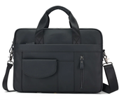 Maletín de cuero genuino para hombre, bolsa de mensajero para ordenador portátil de 15,6 pulgadas, grande, Vintage, para oficina