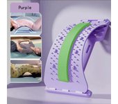 Masajeador de tracción de estiramiento lumbar Herniación de disco lumbar Masajeador de acupuntura Cojín acostado Columna vertebral Ortopédica lumbar