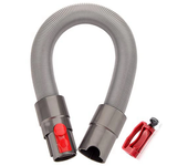 Extension Hose and Trigger Lock for Dyson - Flexible Hose and Switch Holder for Dyson V15 V11 V10 V8 V7 Vacuum Cleaner