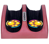 Electric Foot Massager Shiatsu Kneading Deep Tissue Relax Heated Roller Calf Pain Relief Fatigue Muscles Vibrator Machine Health
