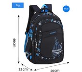 Mochila escolar para niños, mochila escolar impermeable para niños, mochila escolar para estudiantes, 6-12 años