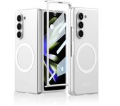 Matte Hard For Samsung Galaxy Z Fold 5 Case Pen Slot Hinge Protective Film Screen Cover