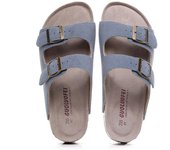 2024 Summer Men's Mule Clog Sandals Classic Two Buckle Cork Slippers Sandals