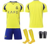 Adult 2324 Real Madrid Home Jersey No. 9 Mbappe 5 Bellingham 7 Vinicius Football Uniform Sports Men's Suit