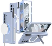 Magnetic Hinge Bracket For Samsung Galaxy Z Fold 6 Case Magsafe Pen Holder Protective Film Cover