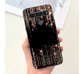 For LG K61 Case Cute Cat Dinosaur Soft Black Silicone Shockproof Bumper For LGK61 2020 Funda LM-Q630EAW LM-Q630 K 61 Phone Cover