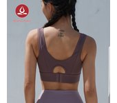 Moving Peach Women's Fashion Yoga Bra Soft And Comfortable Running Fitness Bra BBV