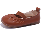 2024 New Children's Leather Shoes Korean Style Sweet Princess Fashion Princess Shoes  for Party Wear-resistant Soft Non-slip