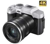 Cámara digital 10X con lente telescópica de alta definición 4K de 75 millones de píxeles compatible con cámara WiFi de grado profesional