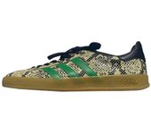Leten Authentic originals Green Brown Light Blue / Black Yellow Running Shoes Decal
