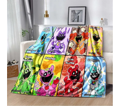 3D Cartoon CATNAP DOGDay Printed Children's Blanket,Fashion Soft Cozy Living room Bedroom Sofa Bed Travel Blanket Birthday Gift