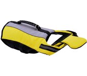 Chaleco Salvavidas para Perros, Chalecos de flotación Chaleco de Seguridad Ajustable para Mascotas con Asa Banda Reflectante, Ab