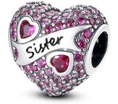 Fit Original  Bracelet Silver Plated Sunflowers Tulip Charms Pendants Beads For Women Jewelry Making Gift