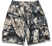 Men New Outdoors Camouflage Cargo Shorts Summer Leisure Fashion Elastic Waist Shorts Hiking Motion Basketball Short Trousers Men