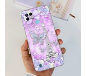 6.5" For Realme C21 Case Back Cover Transparent Soft TPU Phone Case For Realme C 21 Silicone Coque On RealmeC21 Painting Fundas
