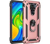 Armor Shockproof Phone Case For Xiaomi Pocophone Poco X3 NFC Redmi Note 9 9S Pro MAX Anti-Fall Finger Ring Holder Magnetic Cover