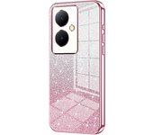 VIVO V29 V29Lite 5G Glitter Plated Clear Phone Case Available in a variety of colors