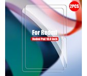 2Pcs For 5 Pro Screen Protector Tempered Glass Xiaomi Mi Pad 6 Redmi 11 10.6 Inch Android Tablet Accessories Film