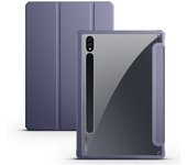 Case For Samsung Galaxy Tab S8 S7 Plus S7 FE with Pencil Holder Clear Cover Funda for Galaxy Tab S7 S8 Plus S7 S8 Case