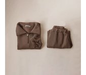 Children Sportswear Suits Warm Fleece Jacket + Pant Kids Boy Girl Tracksuits Outfit